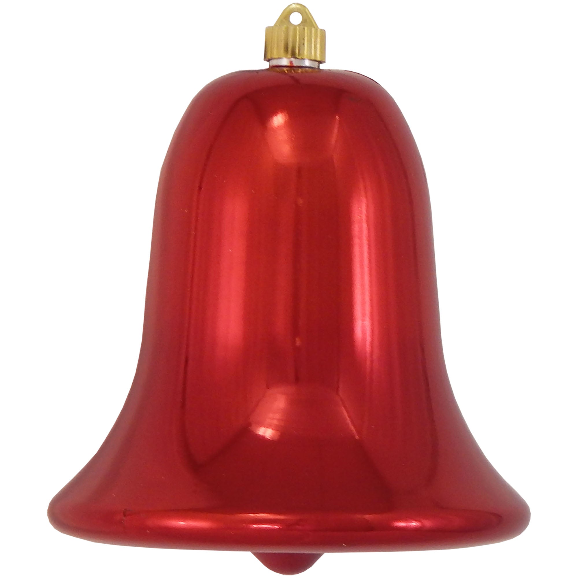 Holiday Time Christmas Decor 9.5 Double Bell Red, Indoor / Outdoor Use