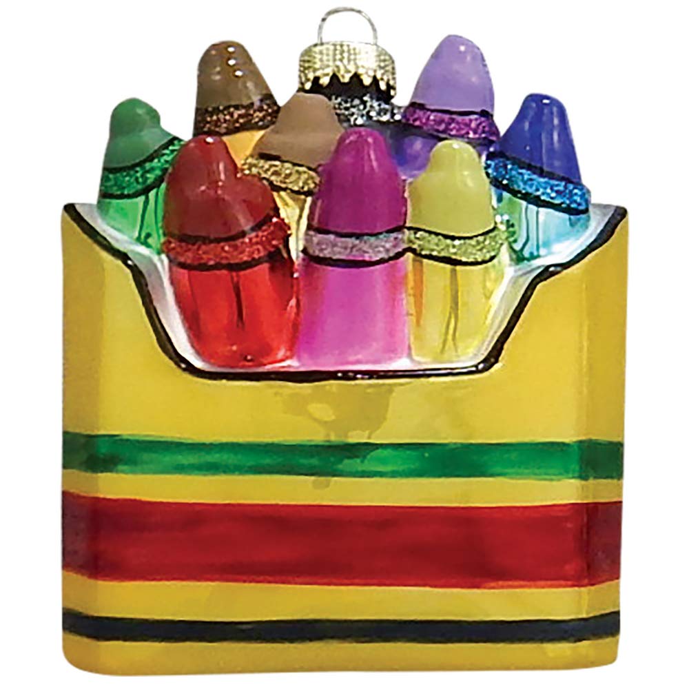 Old World Christmas - Box of Crayons Ornament