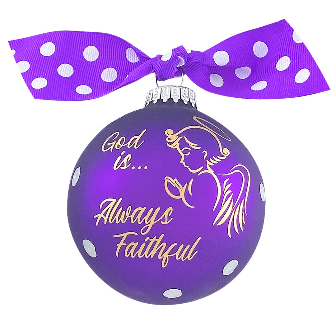 3 1/4" Personalized Giftable Glass Ball Ornament with Baby's 1st Koala/Moon