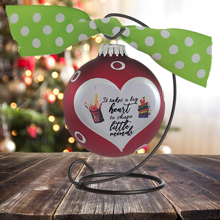 3 1/4" Personalized Giftable Glass Ball Ornament with Baby's 1st Koala/Moon