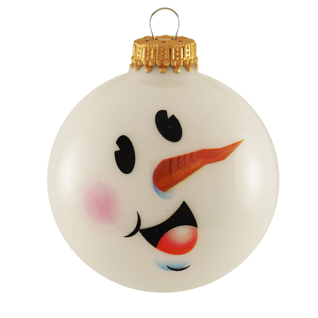 Glass Christmas Tree Ornaments - 67mm/2.63 Designer Balls from