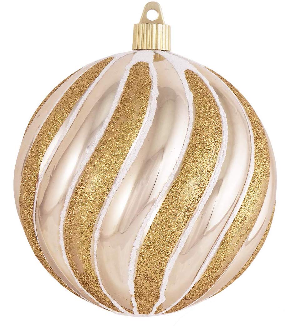 Christmas By Krebs 4 3/4 (120mm) Ornament [4 Pieces] Commercial Grade –  Christmas by Krebs