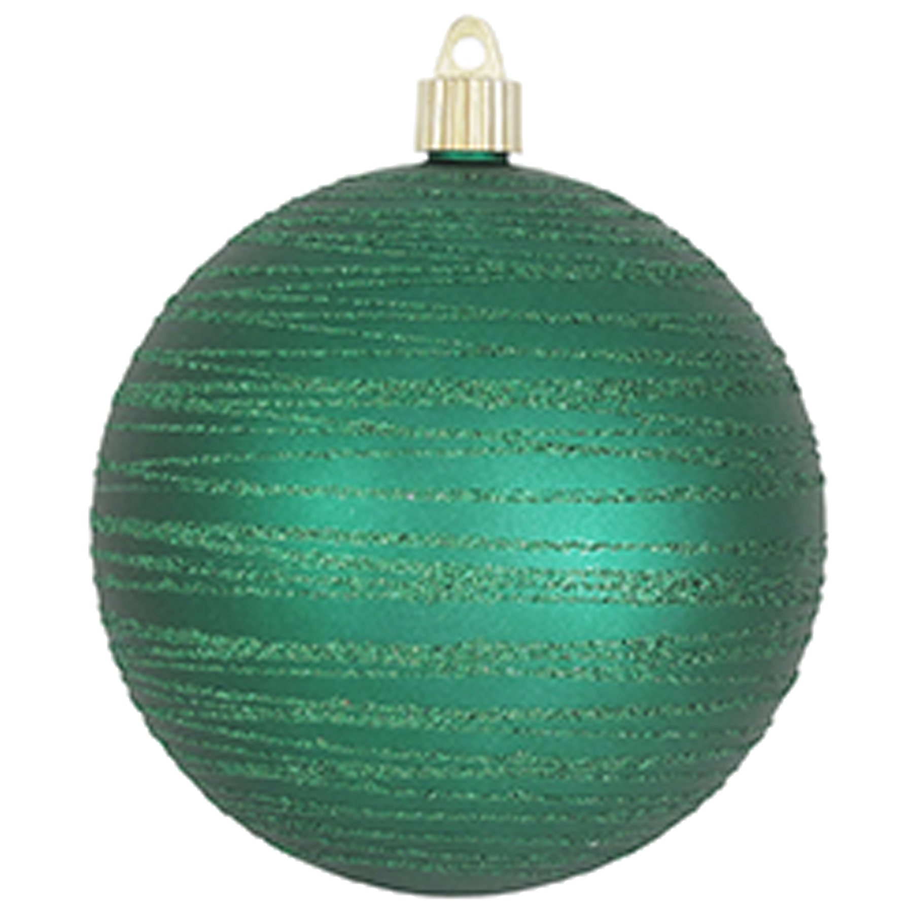 120MM Plastic Ball Ornaments: Candy Apple Green (Set of 2) [157133] 