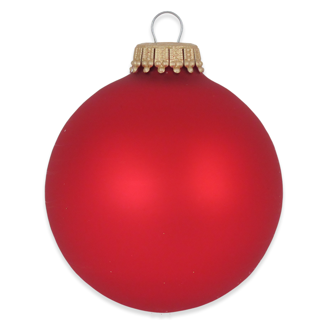 Christmas Tree Ornaments - Military Glass Balls from Christmas by Krebs - Handmade Seamless Hanging Holiday Decorations for Trees (67mm/2.625" Red, White and Blue Coast Guard-USCG Variety Set of 12)