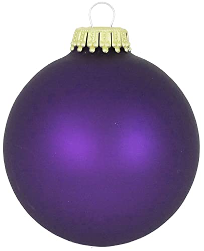 Glass Christmas Tree Ornaments - 67mm/2.63 Designer Balls from Christ –  Christmas by Krebs